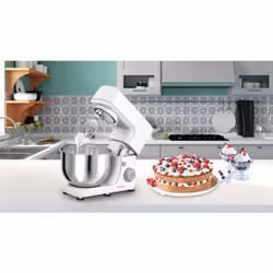 Moulinex Impastatrice Masterchef Essential robot de cuisine 800 W 4,8 L Blanc, Gris - Vue supplémentaire 8