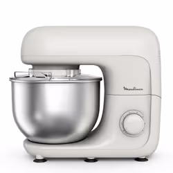 Moulinex QA160110 mixeur Robot mixer 800 W Blanc, Gris