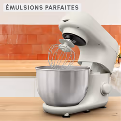 Moulinex QA160110 mixeur Robot mixer 800 W Blanc, Gris - Vue supplémentaire 5