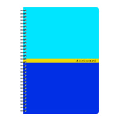 Conquerant 100105030 bloc-notes A5 180 feuilles Couleurs assorties