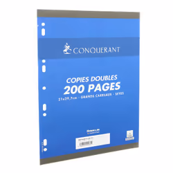 Conquerant 100105049 Post-it Rectangle Blanc 200 feuilles - Vue supplémentaire 2