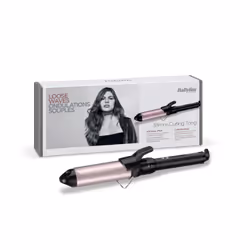 BaByliss Pro 180 38mm, Fer à friser, À chaleur, Tous types de cheveux, 110 °C, 180 °C, 60 s