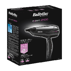 BaByliss Expert 2100 sèche-cheveux 2100 W Noir