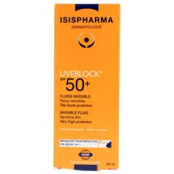 Isispharma Uveblock Fluide Invisible SPF50+ 40 ml