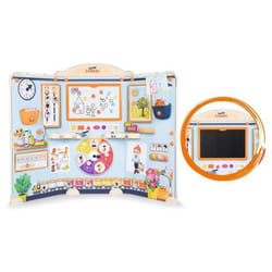 Smoby School - SMOBY - Triptyque école avec activités éducatives