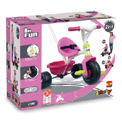 Smoby Be Fun tricycle Enfants Propulsion avant Droit