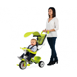 Smoby Baby Balade tricycle Enfants Propulsion avant Droit