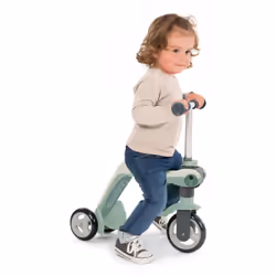 Smoby 750615 scooter Enfants Trottinette à trois roues Vert, Gris - Vue supplémentaire 2