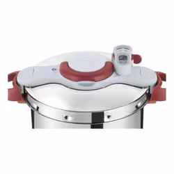 Tefal Clipsominut Perfetct 6L Rouge, Acier inoxydable