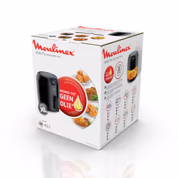 Friteuse Sans Huile MOULINEX Easy Fry Deluxe 1500 Watts - Noir (EZ4018)
