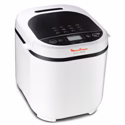 Moulinex Machine à pain OW210130 Pain Doré, 1 kg, Minuterie, départ différé, Commande de brunissement de croute variable, Fon ...