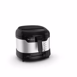 Moulinex AF215D10 friteuse Unique Autonome Noir, Acier inoxydable