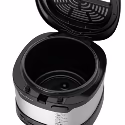 Moulinex AF215D10 friteuse Unique Autonome Noir, Acier inoxydable