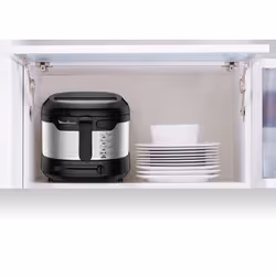 Moulinex AF215D10 friteuse Unique Autonome Noir, Acier inoxydable - Vue supplémentaire 7