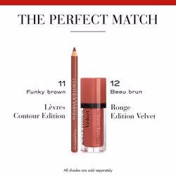 Bourjois Crayon À Lèvres Contour Edition 11 Funky Brown 1.14g - Vue supplémentaire 6