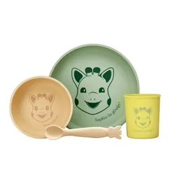Sophie la girafe Set repas en silicone