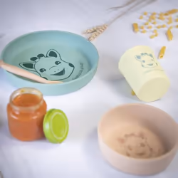 Sophie la girafe Set repas en silicone - Vue supplémentaire 7