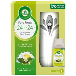 Air Wick Pure Fresh assainisseur et distributeur d'air automatique 250 ml Blanc