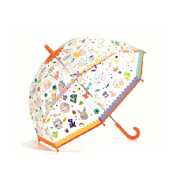 DJECO faces parapluie pour enfants Multicolore
