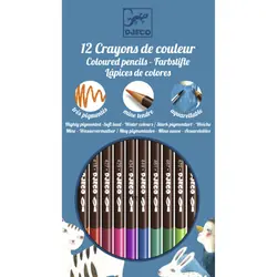 DJECO 12 Crayons Aquarellables