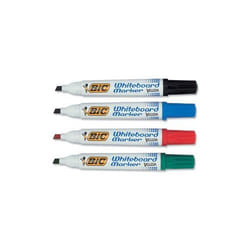 Pochette De 4 Marqueurs BIC Coloris Assorties VELLEDA 1701 (3086120017040)