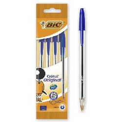 Pack de 50 Stylos à Bille BIC Cristal Soft - Vert 