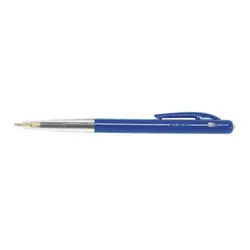 BIC M10 clic Bleu Stylo à bille rétractable avec clip Moyen 50 pièce(s)