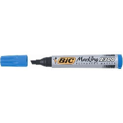 Marqueur Permanent BIC 2300 - Bleu (3086122300065)