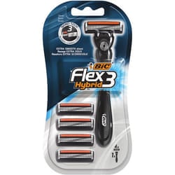 BIC Flex 3 Hybrid rasoir pour hommes Noir