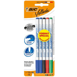 Pack De 5 Marqueurs De Tableau Bic Velleda 1027
