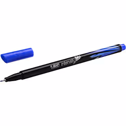 BIC 942082 stylo-feutre Fin Noir, Bleu, Vert, Rouge
