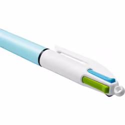 BIC 982870 stylo à bille Vert, Rose, Violet, Turquoise Stylo à bille multifonctions 12 pièce(s) - Vue supplémentaire 5