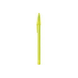 12x Stylos à bille BIC Cristal Fashion / Vert