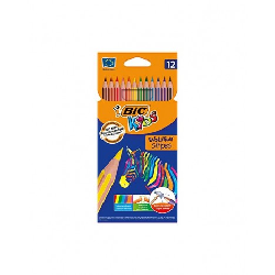 Crayon Coloriage Bic Kids Evolution Stripes 12 (3086123499102)