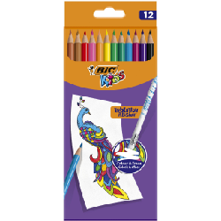 BIC 987868 crayon de couleur Multicolore 12 pièce(s)