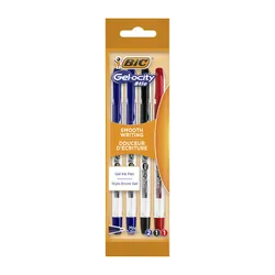 Pochette De 4 Stylos Bic Gel Ocity