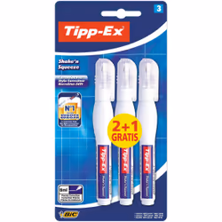 TIPP-EX Bl 2+1 Gratis Shake'n Squeeze