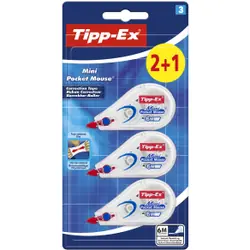 TIPP-EX Mini Pocket Mouse Blister 2+1