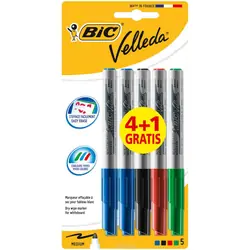 BIC Velleda Feutre Memob 4+1