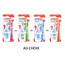 Aquafresh Kit de Brossage Dent de Lait 3-5 Ans