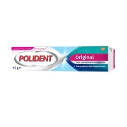 POLIDENT ORIGINAL Creme Adhesive Pour Protheses Dentaire 40gr