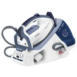 Tefal Express Easy Control GV7550 1,7 L Semelle Ultragliss Bleu, Blanc