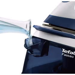 Tefal Fasteo SV6040 Centrale vapeur 2200 W 1,2 L Semelle en céramique Bleu, Blanc - Vue supplémentaire 8