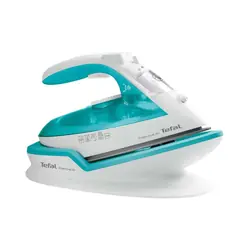 Tefal FV6520 Centrale vapeur 2400 W 0,25 L Semelle en céramique Turquoise, Blanc