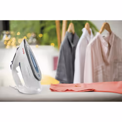 Tefal Smart Protect FV4981 fer à repasser Fer à vapeur Semelle Durilium 2600 W Bleu, Blanc - Vue supplémentaire 6