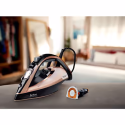Tefal Ultimate Pure FV9845 Fer à repasser à sec ou à vapeur Semelle Durilium autonettoyante 3100 W Noir, Cuivre - Vue supplémentaire 11