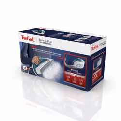 Tefal EasyGliss Plus FV5718 fer à repasser Fer à repasser à sec ou à vapeur Semelle Durilium 2400 W Turquoise, Blanc