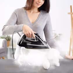 Tefal Puregliss FV8062E0 fer à repasser Fer à repasser à sec ou à vapeur Durilium AirGlide Autoclean soleplate 3000 W Noir, Gris - Vue supplémentaire 4
