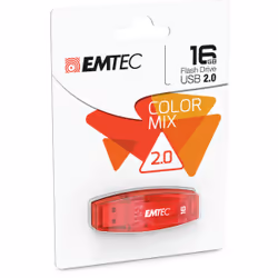 Emtec C410 lecteur USB flash 16 Go USB Type-A 2.0 Rouge