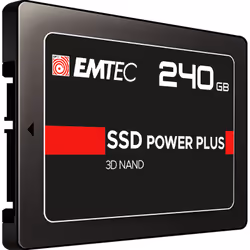 Emtec X150 Power Plus, 240 Go, 2.5", 520 Mo/s, 6 Gbit/s